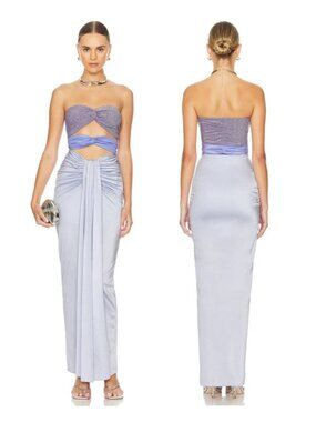 Baobab Giselle Dress (Set) in Amethyst (Revolve)